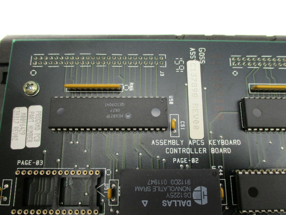 GOSS C137898 REV. 00 (WH) UNMP