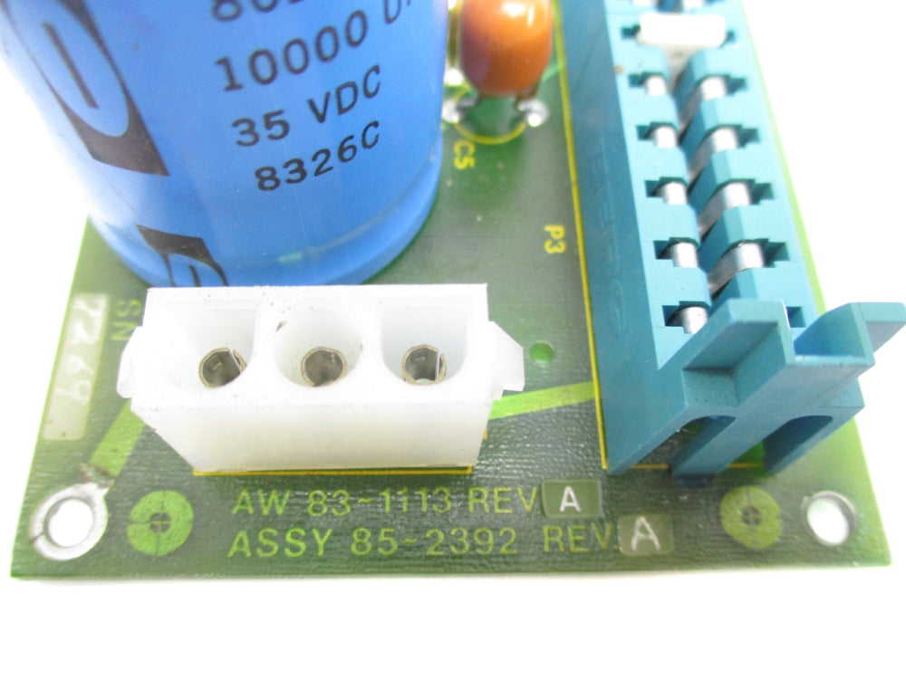 TRI-SEN SYSTEMS 85-2392 REV. A NSNP