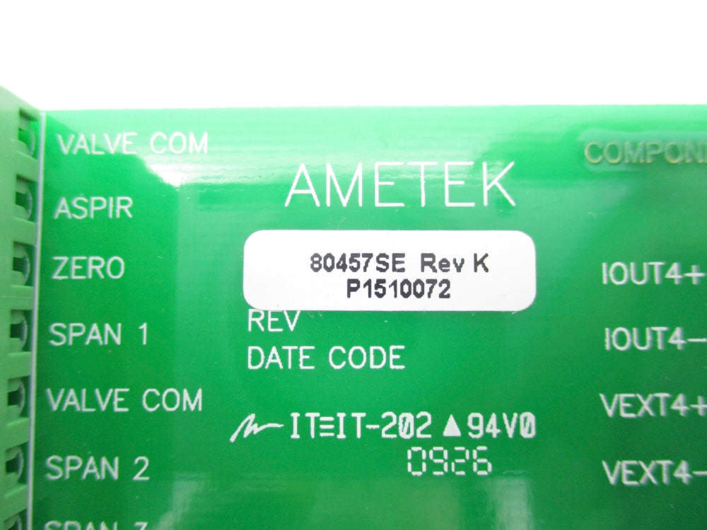 AMETEK 80457SE REV. K NSNP
