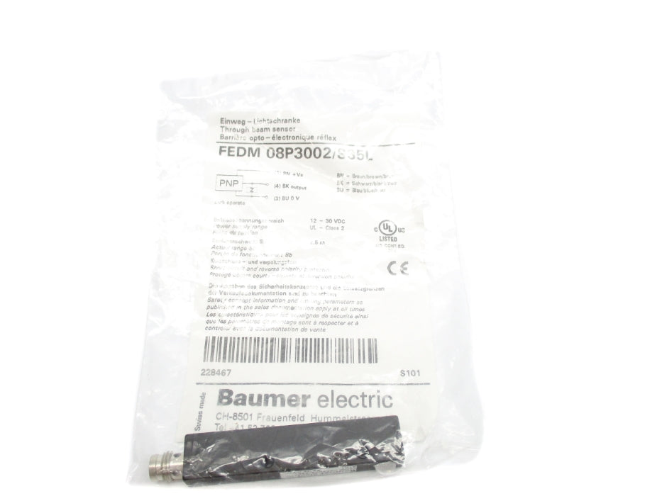 BAUMER ELECTRIC FEDM 08P3002/S35L NSMP