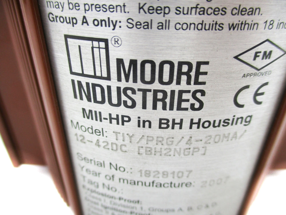 MOORE INDUSTRIES TIY/PRG/4-20MA/12-42DC NSNP