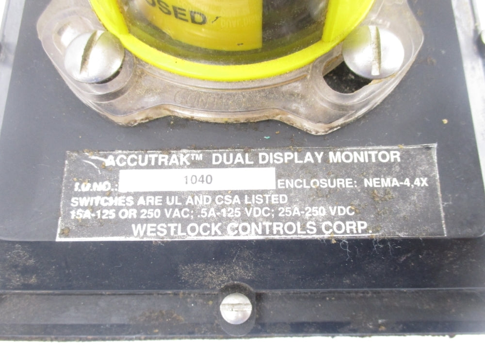 WESTLOCK CONTROLS 1040 250VAC 25A UNMP