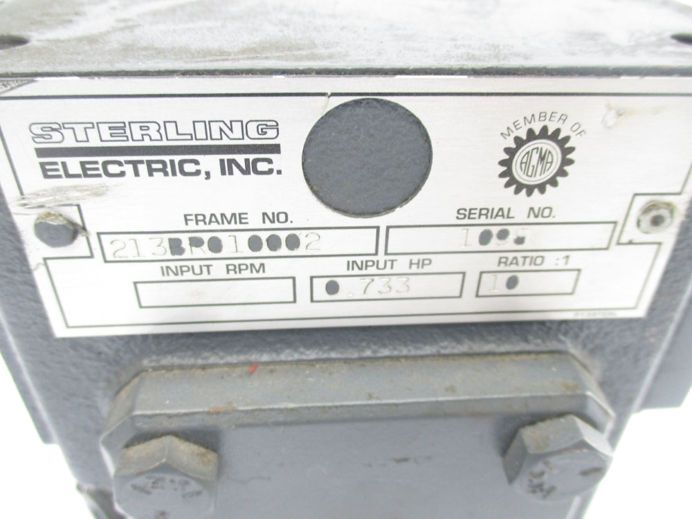 STERLING ELECTRIC 213BR010002 UNMP