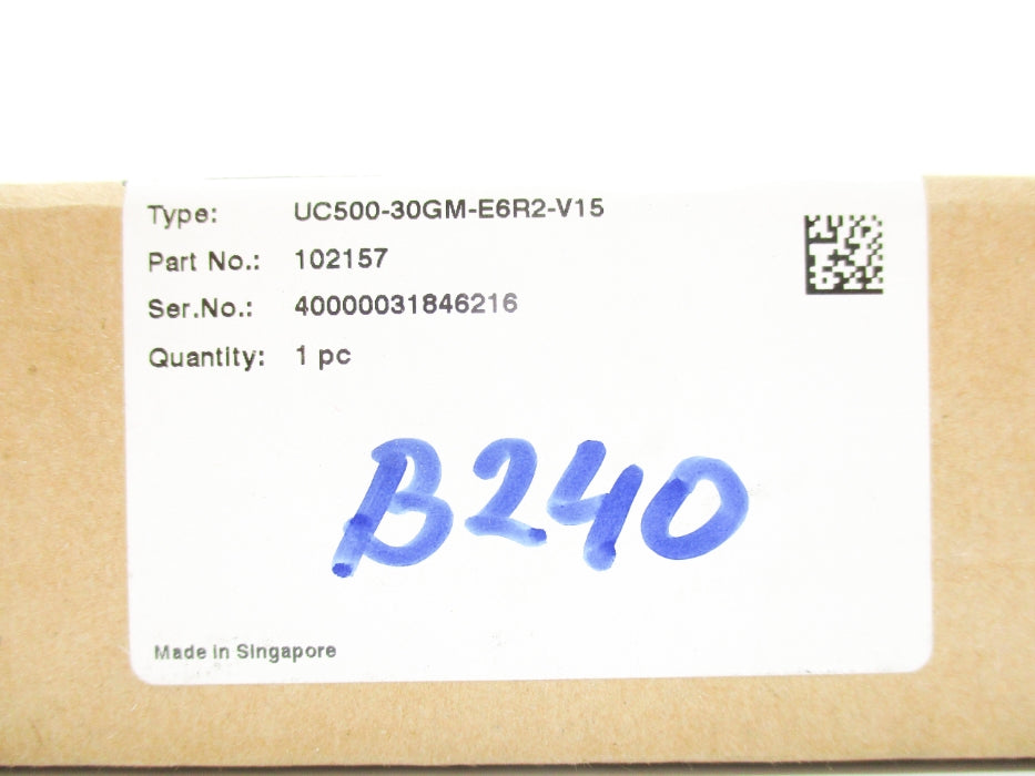 PEPPERL+FUCHS UC500-30GM-E6R2-V15 10257 NSMP