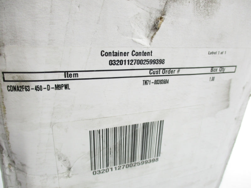 SMC CDNA2F63-450-D-M9PWL NSFS