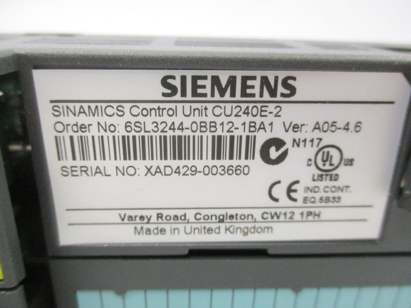 SIEMENS 6SL3244-0BB12-1BA1 NSMP