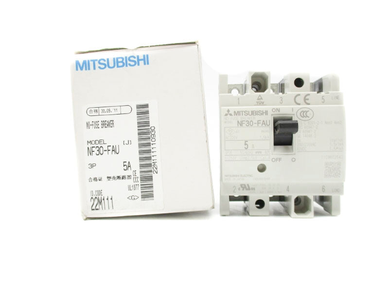 MITSUBISHI NF30-FAU3P5A 250V 5A NSMP