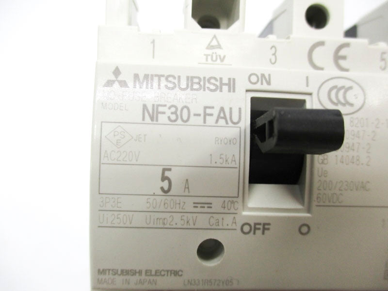 MITSUBISHI NF30-FAU3P5A 250V 5A NSMP