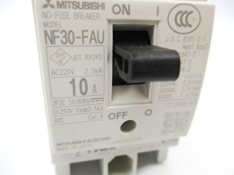 MITSUBISHI NF30-FAU2P10A 250V 10A NSMP
