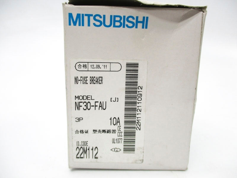 MITSUBISHI NF30-FAU3P10A 250V 10A NSMP
