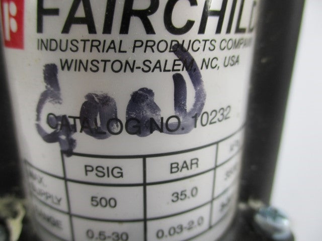 FAIRCHILD 10232 500PSI 1/2" UNMP