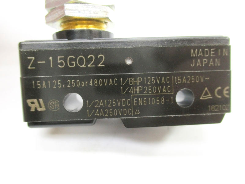 OMRON Z-15GQ22 480VAC 15A NSNP