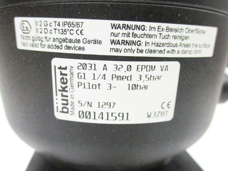 BURKERT 00141591 NSMP