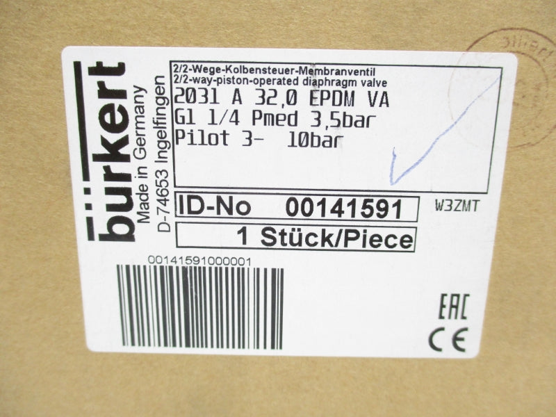 BURKERT 00141591 NSMP