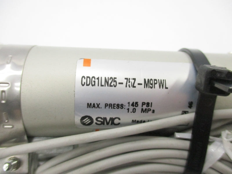 SMC CDG1LN25-75Z-M9PWL 145PSI NSNP