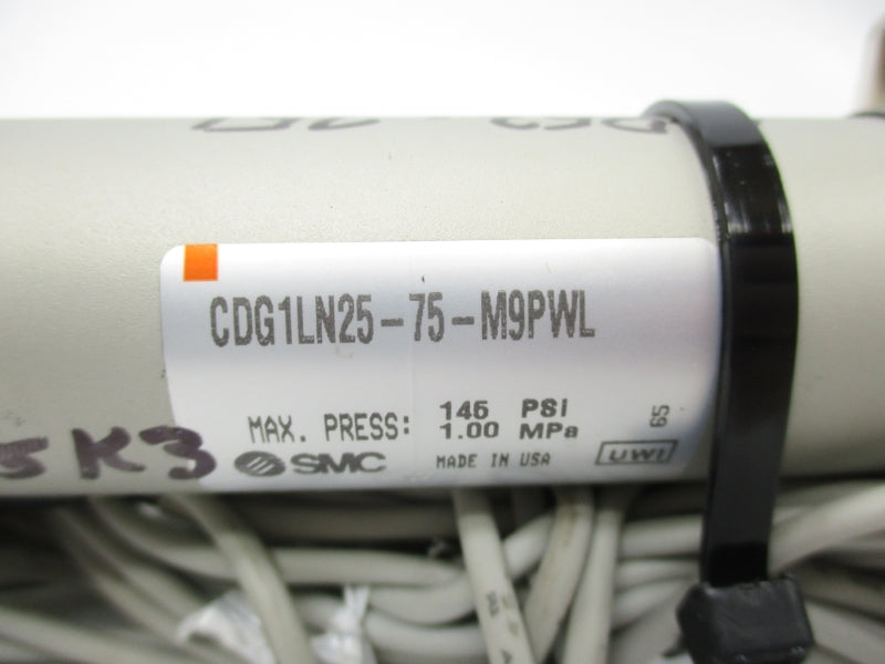 SMC CDG1LN25-75-M9PWL 145PSI NSNP