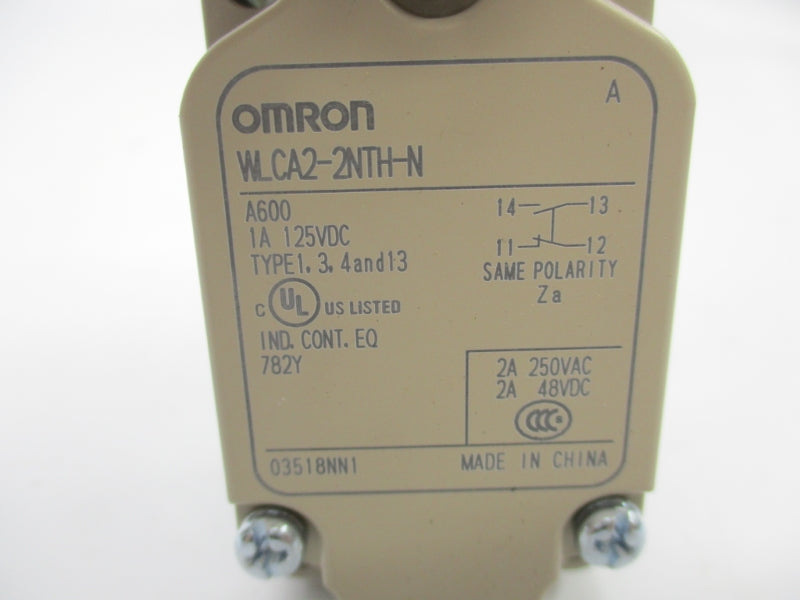 OMRON WLCA2-2NTH-N 125VDC 1A NSMP