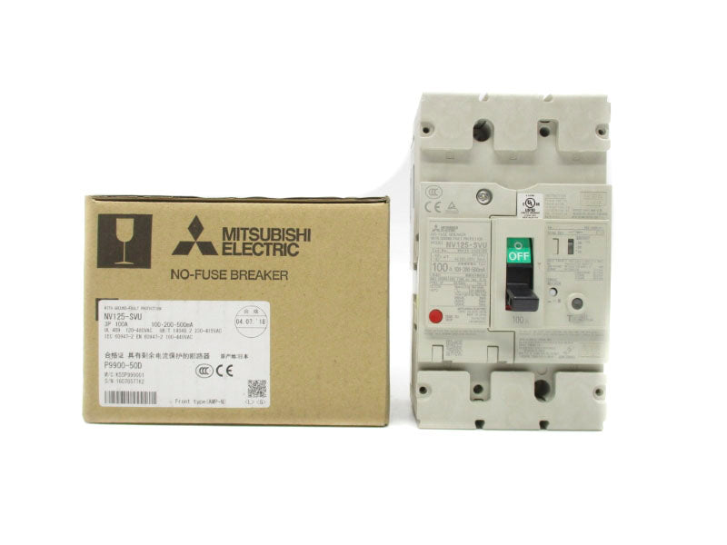 MITSUBISHI NV125-SVU3100 480VAC 100A NSMP