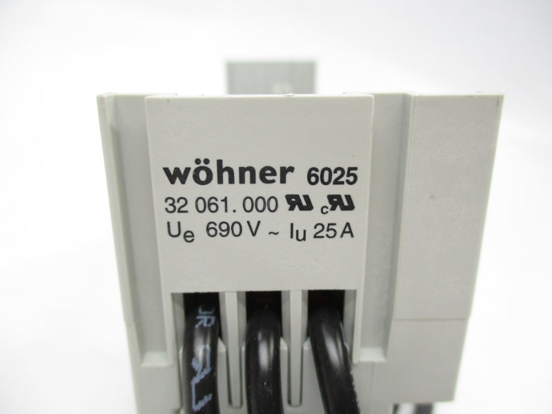 WOHNER 32061.000 6025 690V 32A (PKG OF 4) NSMP