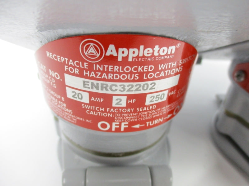 APPLETON ENRC32202 250VAC 20A NSNP