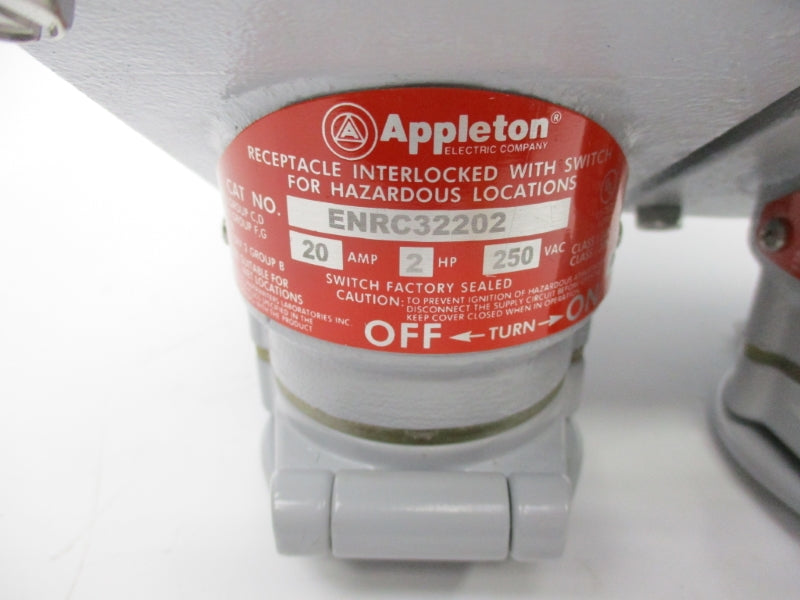 APPLETON ENRC32202 250VAC 20A NSMP