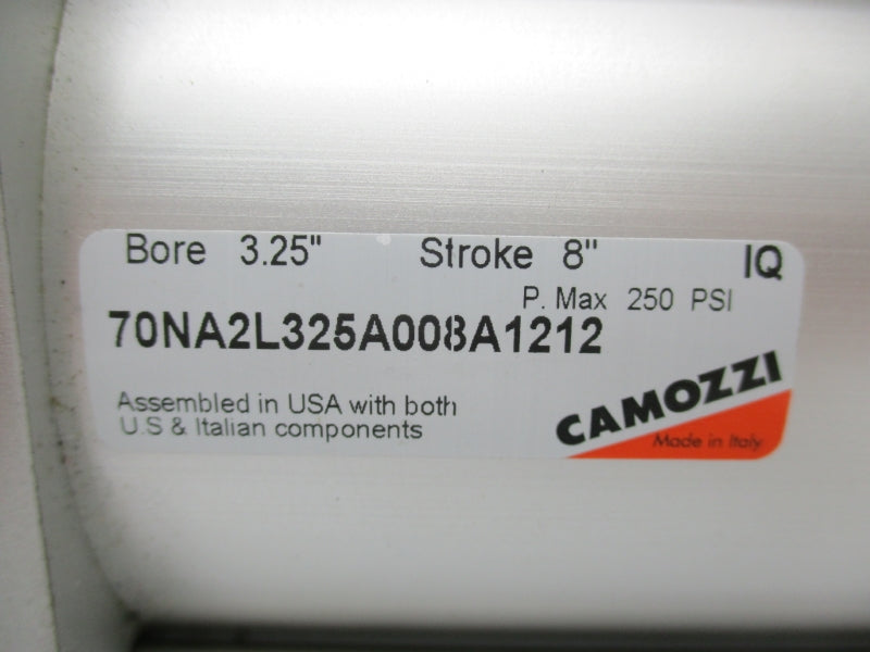 CAMOZZI 70NA2L325A008A1212 250PSI NSNP
