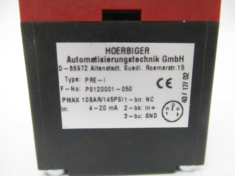 HOERBIGER PS120001-050-000 PRE-I 145PSI NSMP