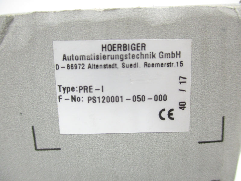 HOERBIGER PS120001-050-000 PRE-I 145PSI NSMP
