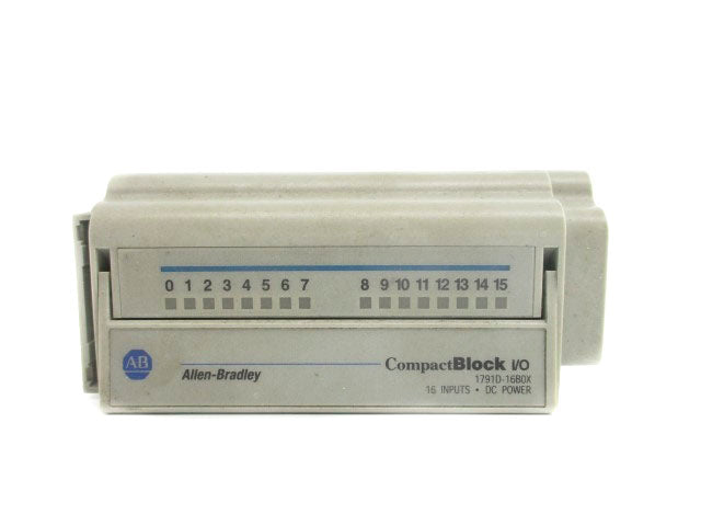 ALLEN BRADLEY 1791D-16B0X SER. D 30VDC NSNP