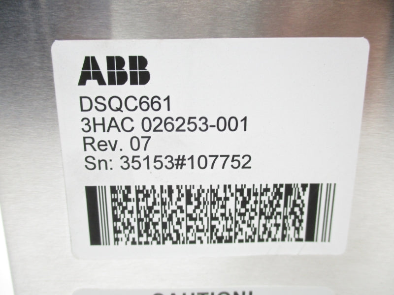 ABB 3HAC026253-001 DSQC661 NSNP