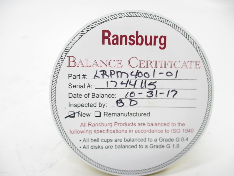 RANSBURG LRPM4001-01 NSMP