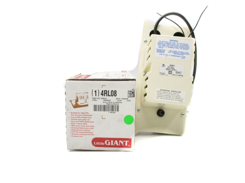 LITTLE GIANT 554918 VCC-20ULS 230V 0.6A NSMP