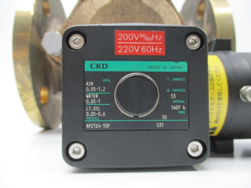 CKD AP21E4-50F-03T-AC200V 200/220V 0.05-1 NSMP