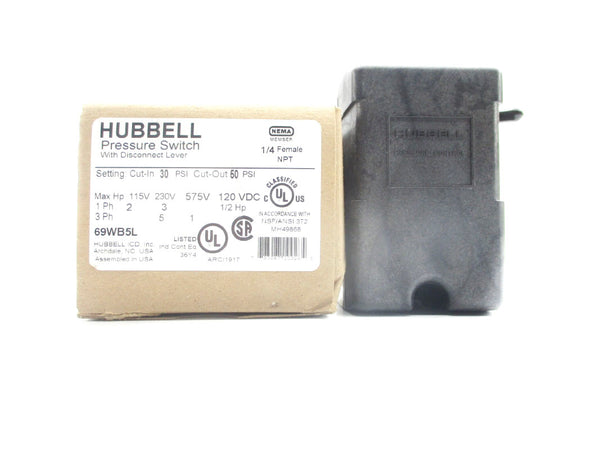 HUBBELL 69WB5L 575V 30/50PSI NSMP