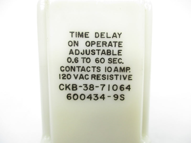 RELIANCE ELECTRIC 600434-9S 120VAC 0.6-60S NSMP