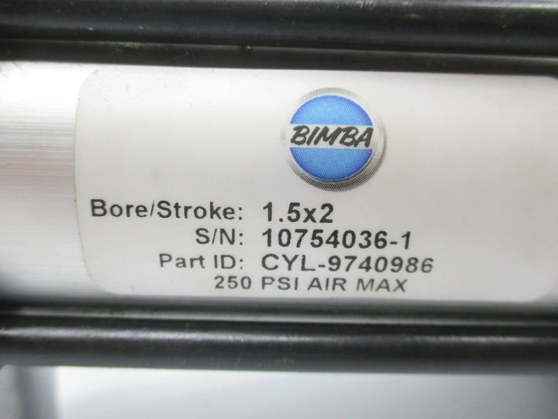 BIMBA CYL-9740986 250PSI NSNP