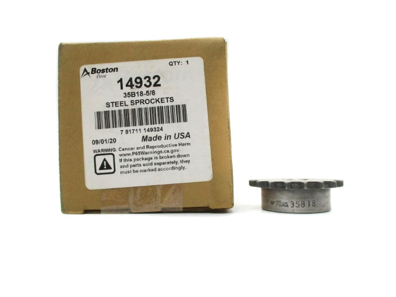 BOSTON GEAR 35B18-5/8 14932 NSMP