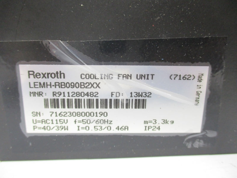 REXROTH LEMH-RB090B2XX R911280482 115VAC 0.53/0.46A NSNP