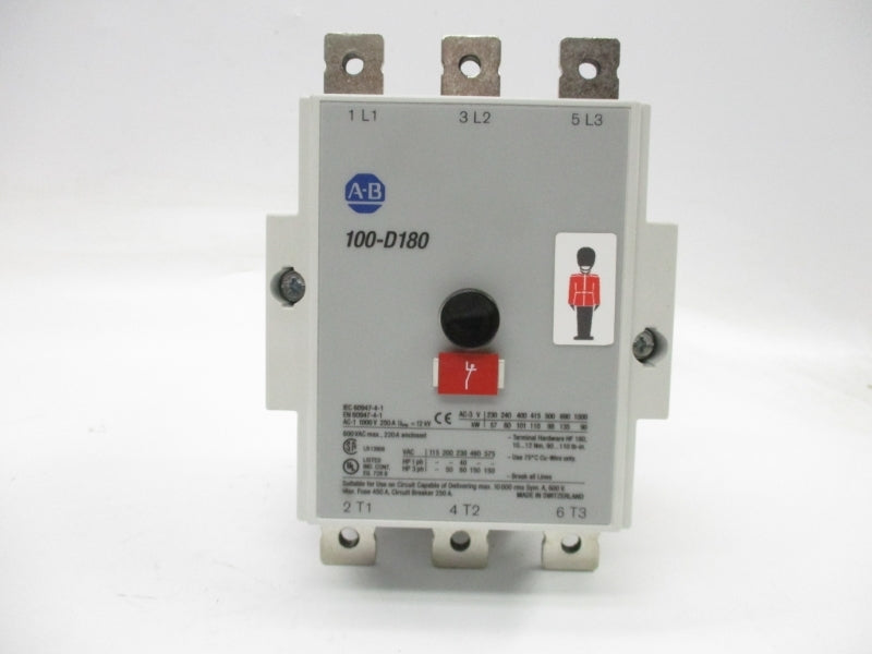 ALLEN BRADLEY 100S-D180D22 SER. A 110/120V 200A (BR/WH) NSMP