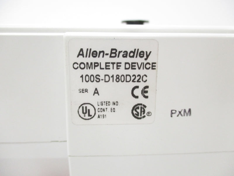ALLEN BRADLEY 100S-D180D22 SER. A 110/120V 200A (BR/WH) NSMP