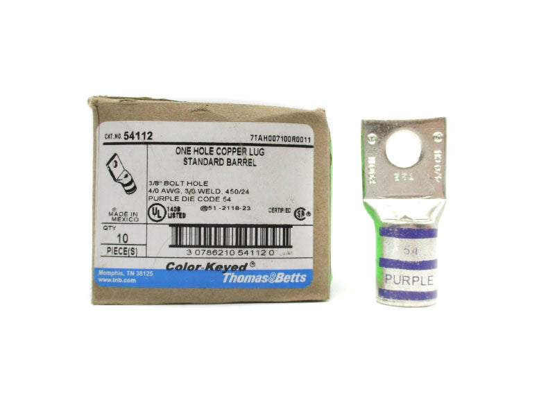 THOMAS&BETTS 54112 3/8" (PKG OF 10) NSMP