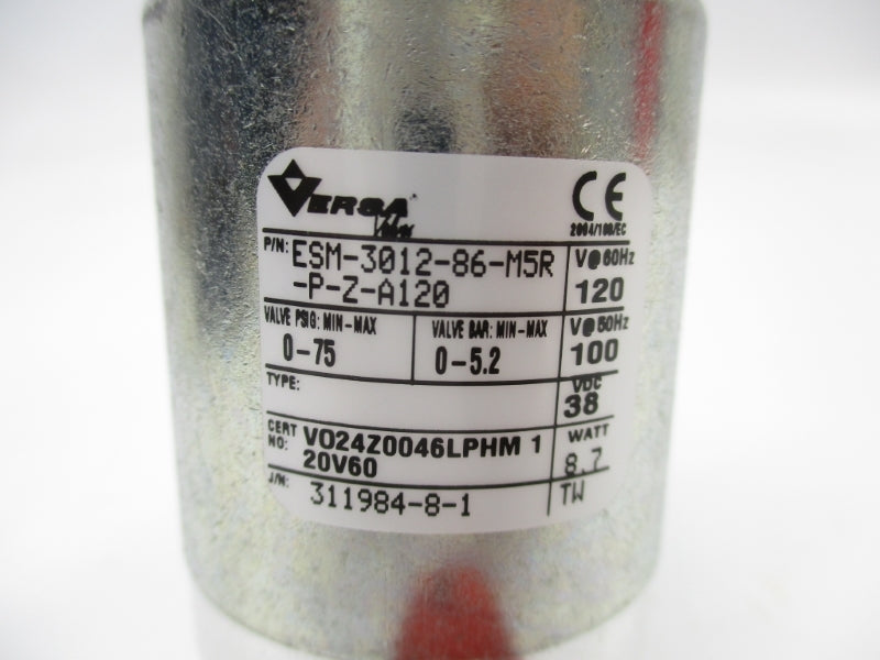 VERSA ESM-3012-86-M5R-P-Z-A120 120V 0-75PSI NSMP