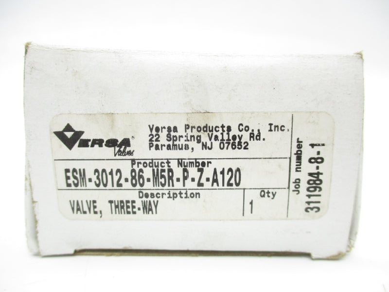 VERSA ESM-3012-86-M5R-P-Z-A120 120V 0-75PSI NSMP