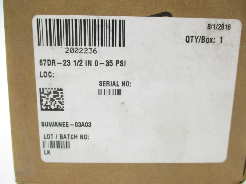 FISHER 67DR-23 400PSI 1/2" NSMP