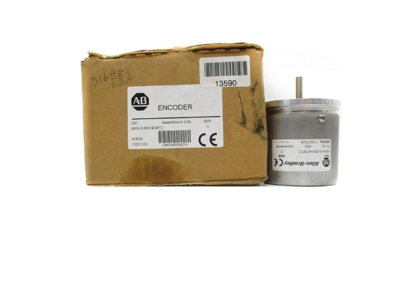 ALLEN BRADLEY 845H-SJEA14CMY2 SER. C 5VDC (BR/WH) NSMP