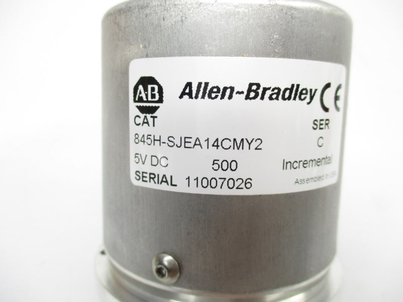 ALLEN BRADLEY 845H-SJEA14CMY2 SER. C 5VDC (BR/WH) NSMP