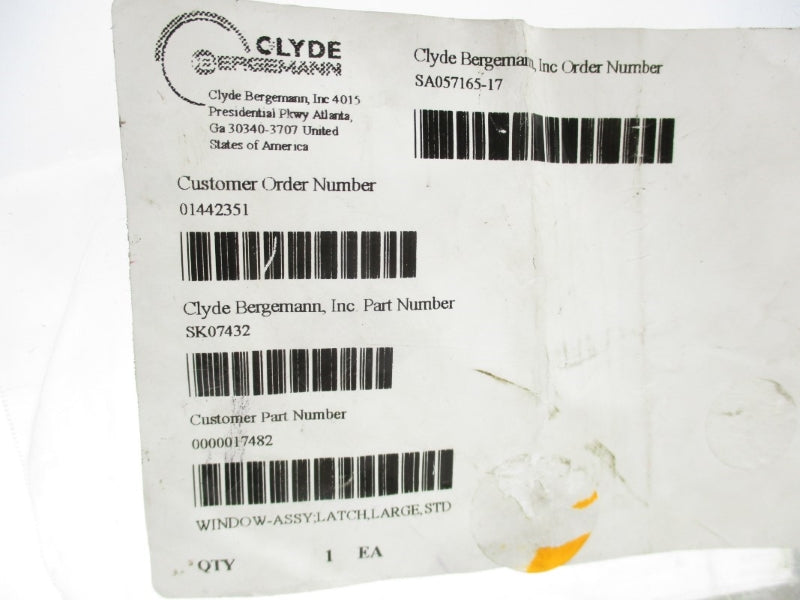 CLYDE BERGEMANN SK07432 NSMP