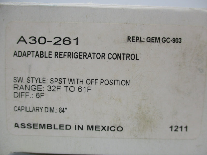 RANCO A30-261 32-61'F NSMP