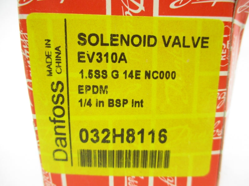 DANFOSS 032H8116 EV310A 1/4" NSMP