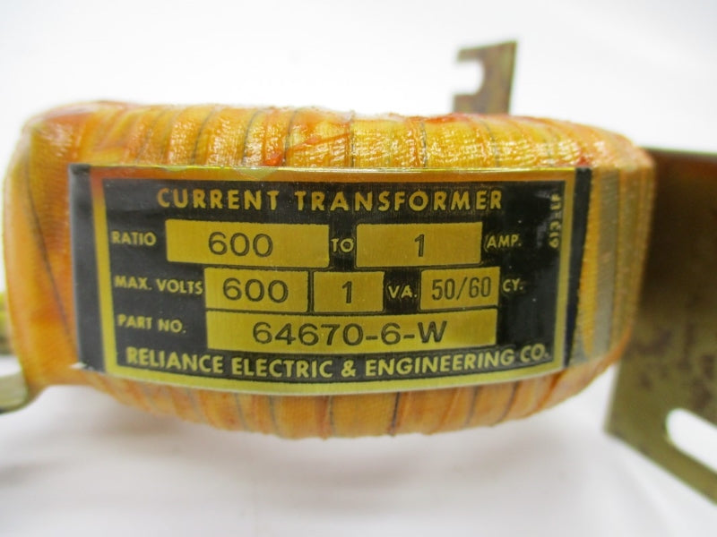RELIANCE ELECTRIC 64670-6-W 600V NSNP